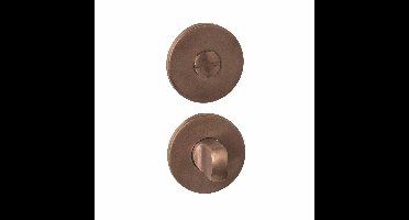 Intersteel WC-sluiting verdekt ø52x6mm - met stift 6-8mm - PVD brons