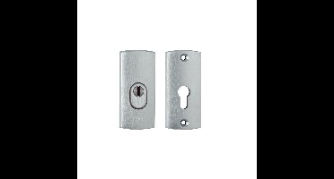 AXA AXA Curve veiligheidsrozetten gebogen met kerntrekbeveiliging SKG3 - aluminium