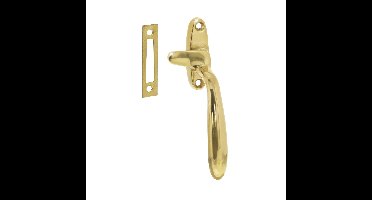 Intersteel Raamsluiting rechts Dudok - messing gelakt