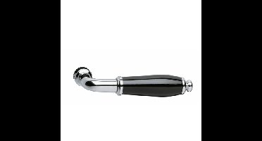 Intersteel Deurkruk Courgette - chroom/zwart