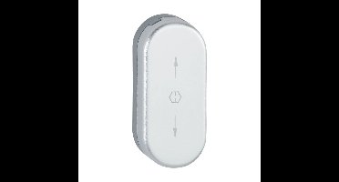 Hoppe Hoppe U26SV afdekrozet draaikiepsluting - aluminiumgrijs