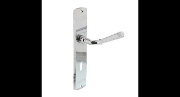 Intersteel Deurkruk Helena op langschild sleutelgat 72mm - chroom