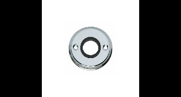 Intersteel Rozet schroefgat 50x5mm - chroom