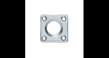 Intersteel Rozet vierkant - chroom mat