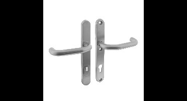 Intersteel Veiligheidsbeslag SKG3 smal geveerd kruk/kruk verkropt PC92mm kerntrekbeveiliging - RVS