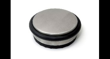 DX Deurstop vloermodel losse schijf 92x40mm 1,2 kg vrijstaand - RVS finish