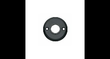 Intersteel Rozet schroefgat 50x5mm - mat zwart