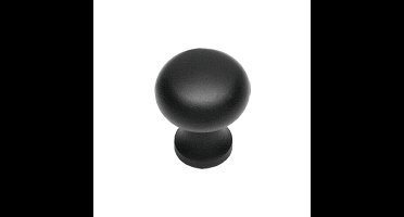 Intersteel Meubelknop Paddenstoel ø35mm - smeedijzer zwart