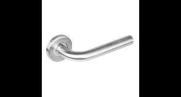 Intersteel Deurkruk Recht op rozet - RVS