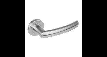 Intersteel Deurkruk Blok op rozet - RVS