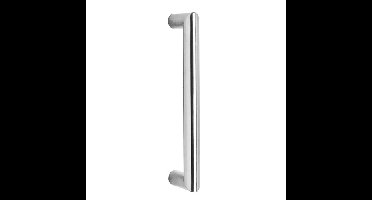 Intersteel Deurgreep per stuk recht-90° 320x65x20 HoH 300mm - RVS