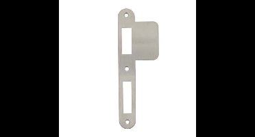 Intersteel Sluitplaat DIN links met lange lip tbv dag- en nacht schoot - RVS