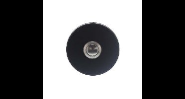 Intersteel Deurbel rond verdekt ø53x10mm - RVS/mat zwart