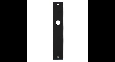 Intersteel Langschild renovatie rechthoekig blind - mat zwart