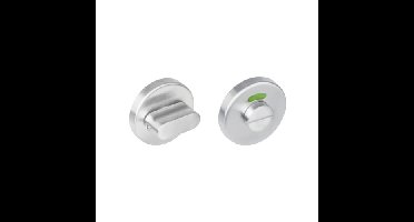 Intersteel Rozet met toilet-/badkamersluiting 53x8mm - RVS