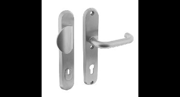 Intersteel Veiligheidsbeslag SKG3 geveerd greep/kruk PC92mm met kerntrekbeveiliging - RVS