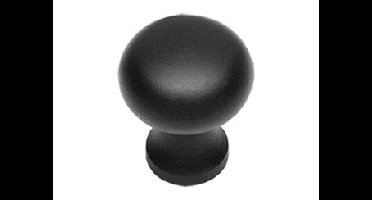 Intersteel Meubelknop Paddenstoel ø30mm - smeedijzer zwart