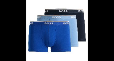 Boss Power boxershort - trunk 3-pack blauw