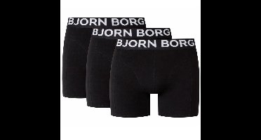 Bjorn Borg Boxershorts Organic cotton 3-pack zwart