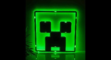 Minecraft Creeper muurlamp