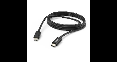 Hama USB-Kabel, USB-C naar USB-C, 3 m Oplader Zwart