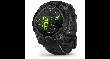 Garmin Instinct 3,45mm,AMOLED,Black Bezel with Black Band Smartwatch Zwart