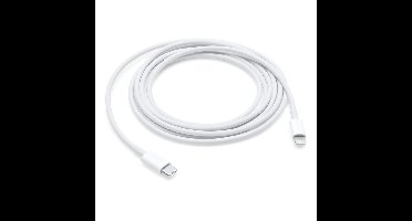 Apple USB-C-naar-Lightning-kabel (2 m) Telefonie accessoire Wit