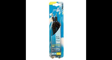 Scanpart audio kabel 3.5mm jack 2,5m Mini jack kabel Zwart