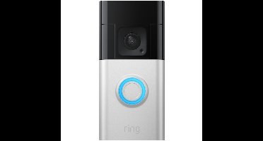 Ring Battery Video Doorbell Plus Slimme deurbel Zilver