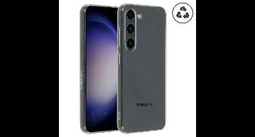 Accezz 100% Recycled Clear Backcover Samsung Galaxy S23 Telefoonhoesje Transparant