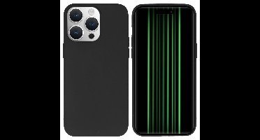 Accezz Color Backcover iPhone 15 Pro Max Telefoonhoesje Zwart