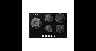 Etna KGG870ZTA Gas kookplaat Zwart