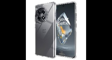 Accezz Xtreme Impact Backcover OnePlus 12R Telefoonhoesje Transparant