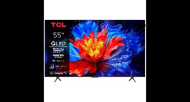 TCL QLED 55QLED810K (2025) QLED TV Zwart