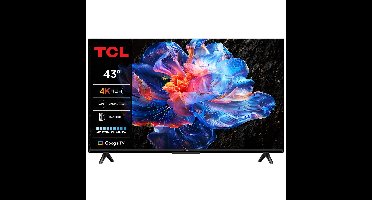 TCL 43P69K (2025) LED TV Zwart