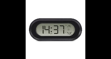 Hama Digitale wekker Samos lcd Wekker radio Zwart