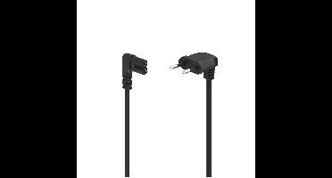Hama Euro Plug AC Connector C7 3 m Oplader Zwart