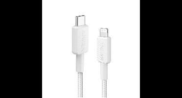Anker 322 USB-C to Lightning Cable (6ft Braided) Oplader Wit