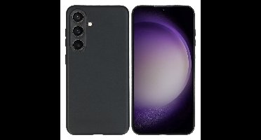 Accezz Color Backcover Samsung Galaxy S24 Telefoonhoesje Zwart