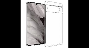 Accezz Clear Backcover Google Pixel 8 Pro Telefoonhoesje Transparant