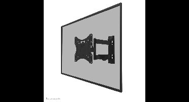 Neomounts WL40-550BL12 TV beugel Zwart