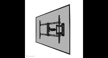 Neomounts WL40-550BL16 TV beugel Zwart