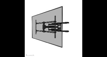 Neomounts WL40-550BL18 TV beugel Zwart