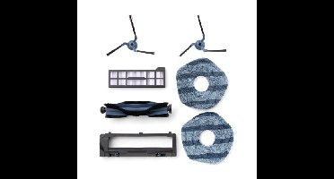 Eufy X10 Pro Omni accessories Kit (2 x Side Brush 1 x Rolling Brush + Guard 1 xFilter 2 x Mopping Cl Stofzuiger accessoire