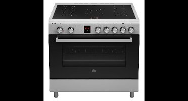 Etna FI590RVS Inductie fornuis Grijs