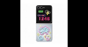 Samsung Flipsuit Case voor Flip 6 Telefoonhoesje Transparant