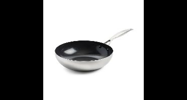 GreenPan Geneva wok 28cm Pan Grijs