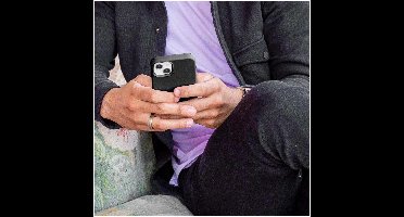 Accezz Liquid Silicone Backcover met MagSafe voor Samsung Galaxy S25 Plus Telefoonhoesje Zwart