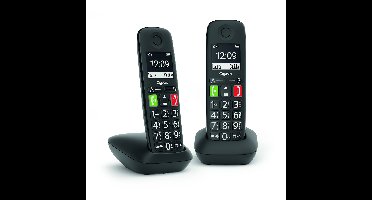 Gigaset E290 Duo Huistelefoon Zwart