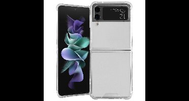 Accezz Clear Backcover Samsung Galaxy Z Flip 4 Telefoonhoesje Transparant